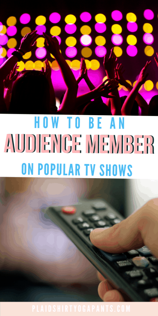 how to be an audiece member on popular tv shows