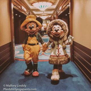 Alaskan Minnie and Mickey