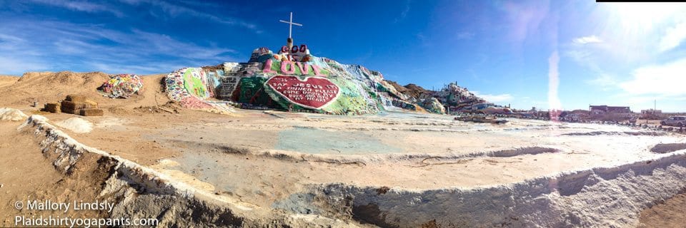 Salvation Mountain in California | off the beaten path palm springs
