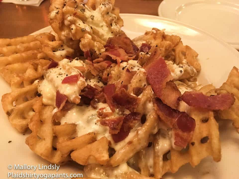 Cheese Fries with bacon 