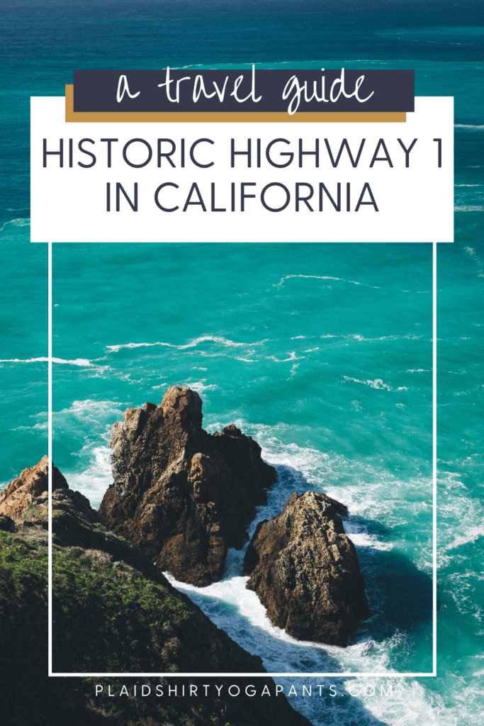 Historic highway 1 in California