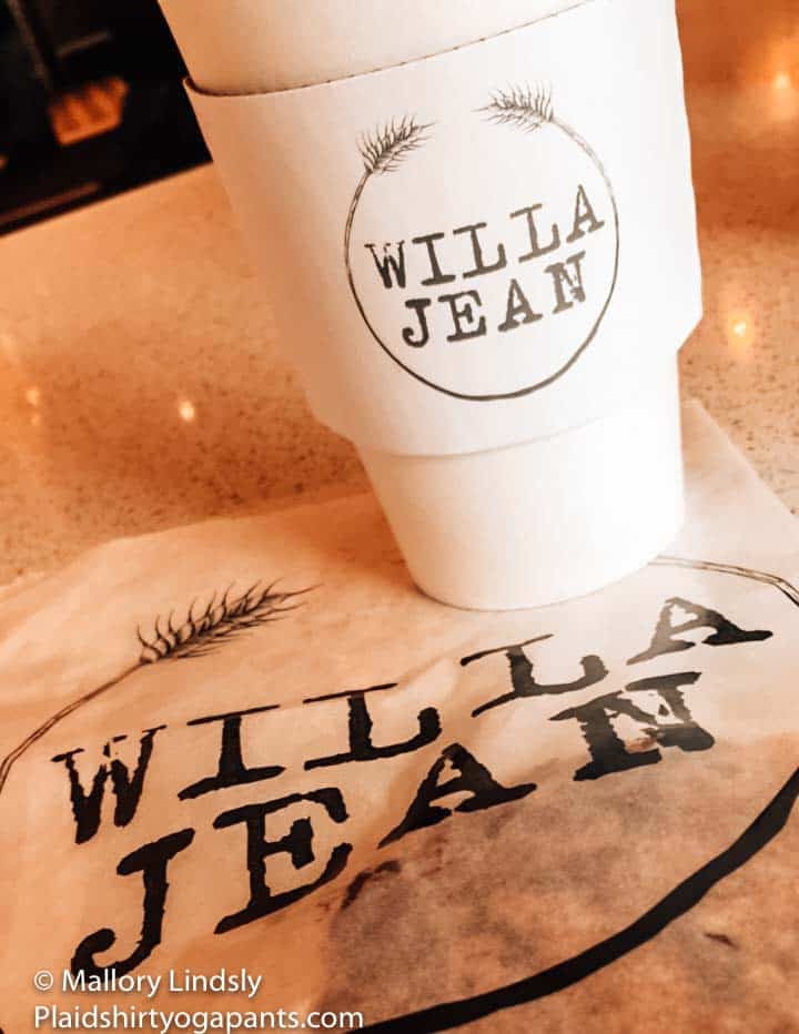 Cookie and coffee at Willa Jean in New Orleans