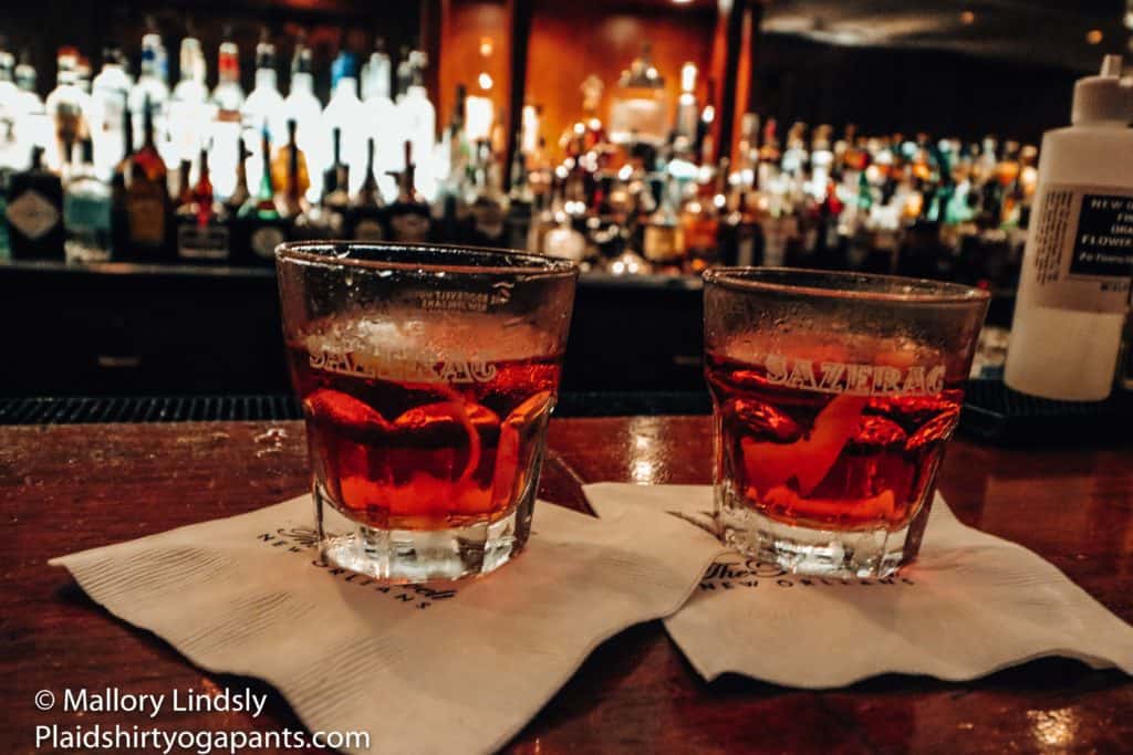 Sazerac Roosevelt famous cocktails in new orleans