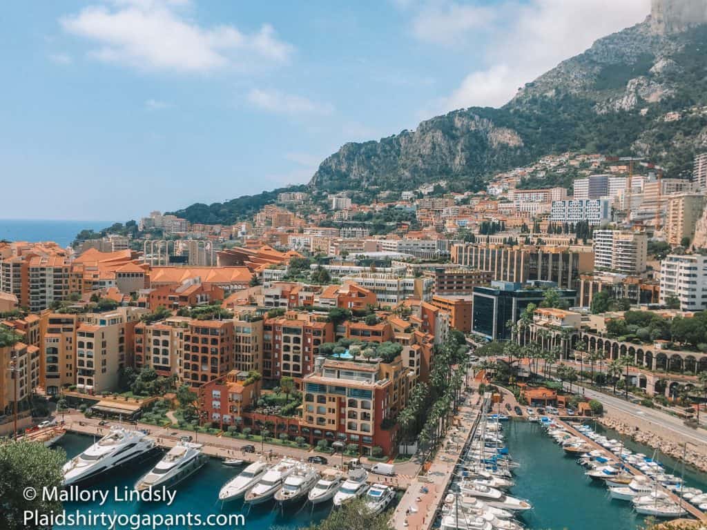 The view from Monaco