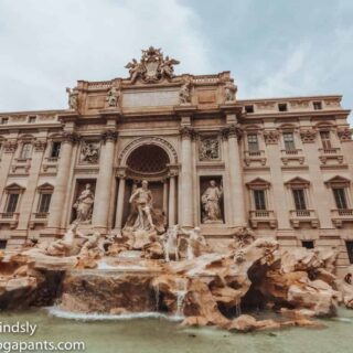 Trevi Fountain in the afternoon