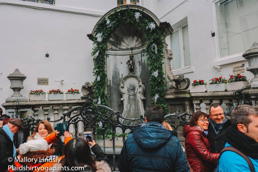 Don't forget to find the Manneken Pis.