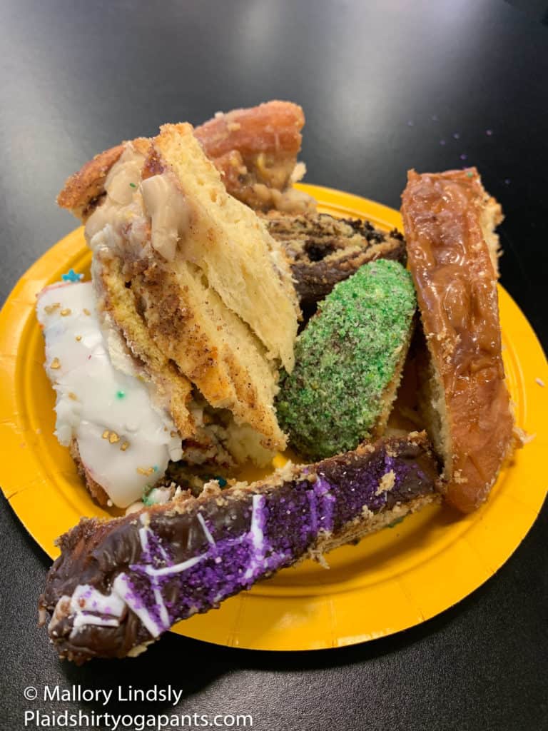 King Cake from a King Cake Party. 