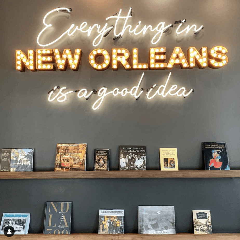 Everything in new orleans is a good idea instagram spot