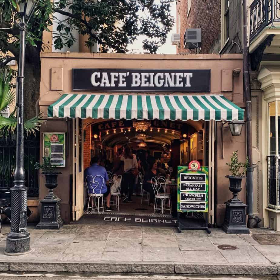Cafe Beignet - Instagrammable places in nola; most photogenic places in new orleans