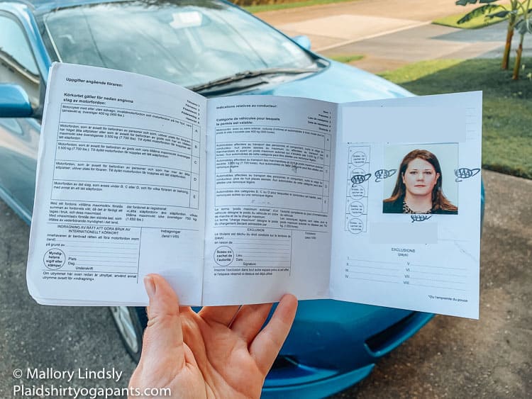 International drivers permit