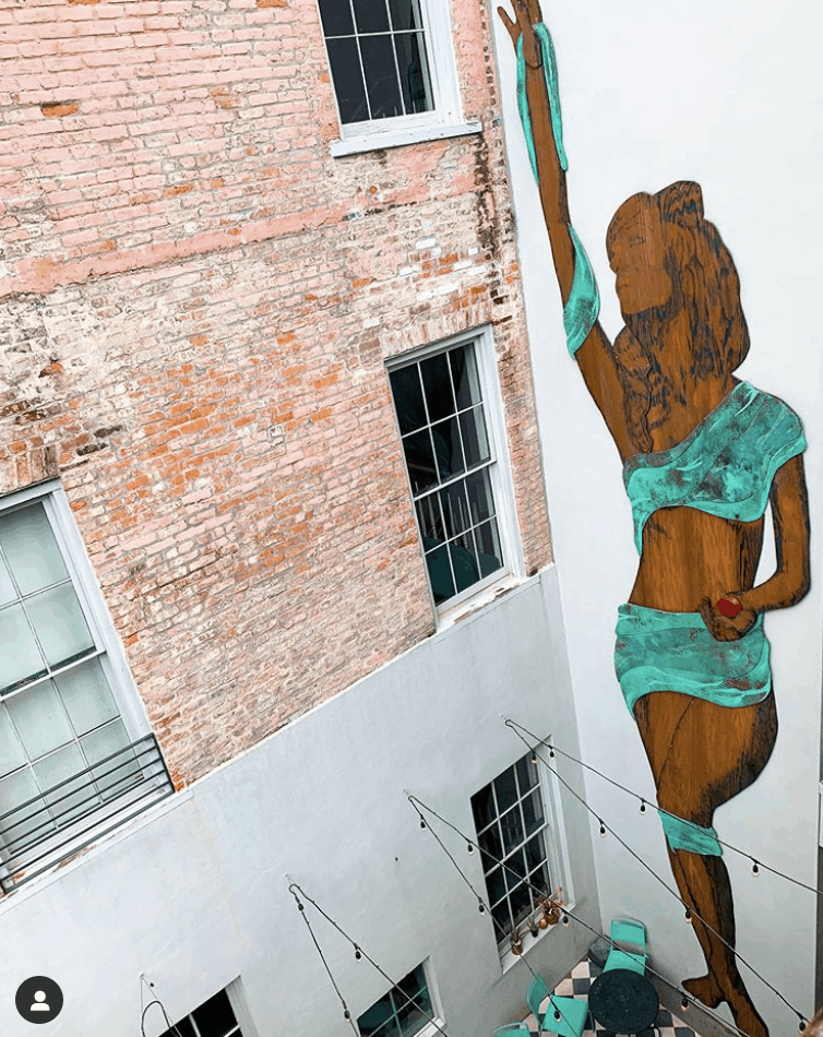 Trixie Minx New Orleans Murals