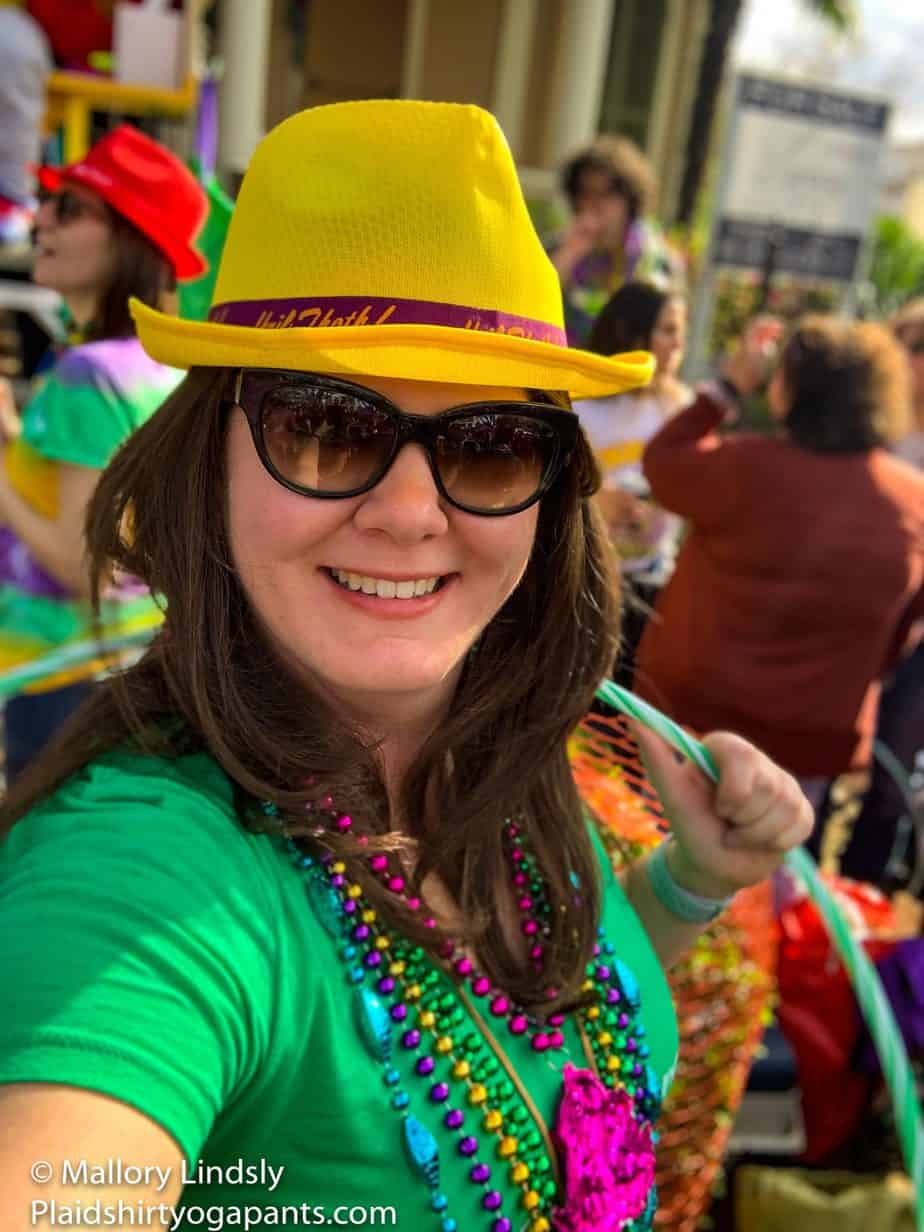 Mardi Gras Krewe Louisiana Beads Fun Party Tuesday Women's T-Shirt