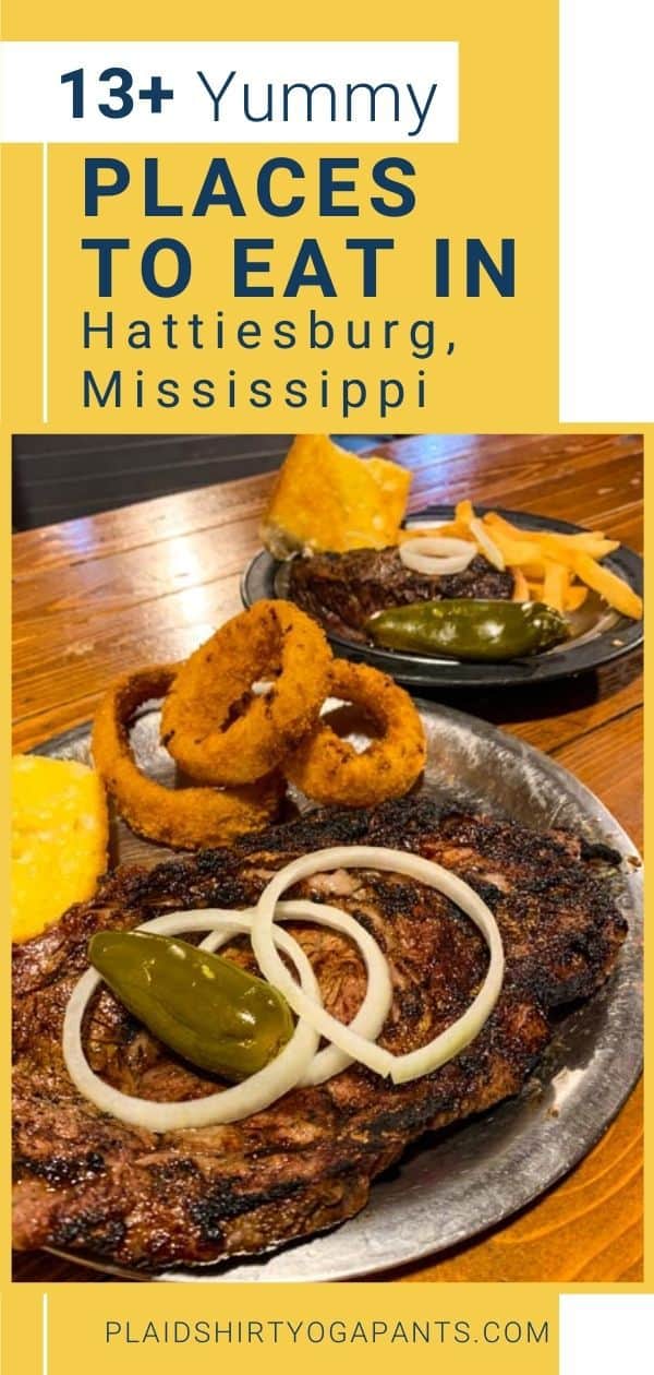 Places to eat in Hattiesburg Mississsippi - Plaid Shirt Yoga Pants