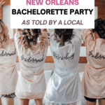 A pin that says what to do for bachelorette party