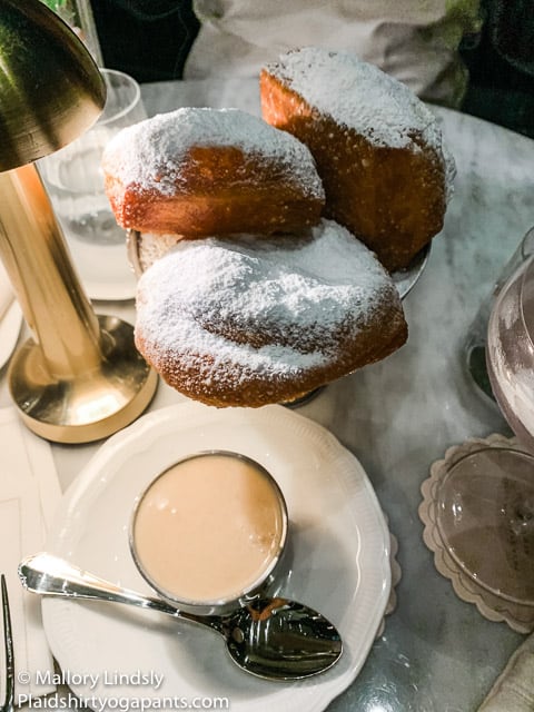 Beignets at the four seasons labor day