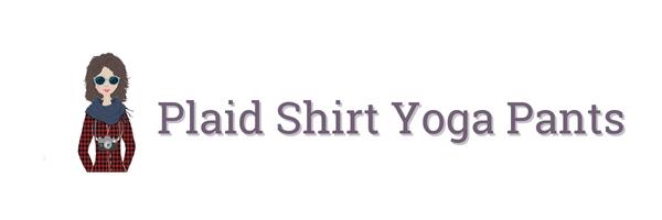 Plaid Shirt Yoga Pants Logo