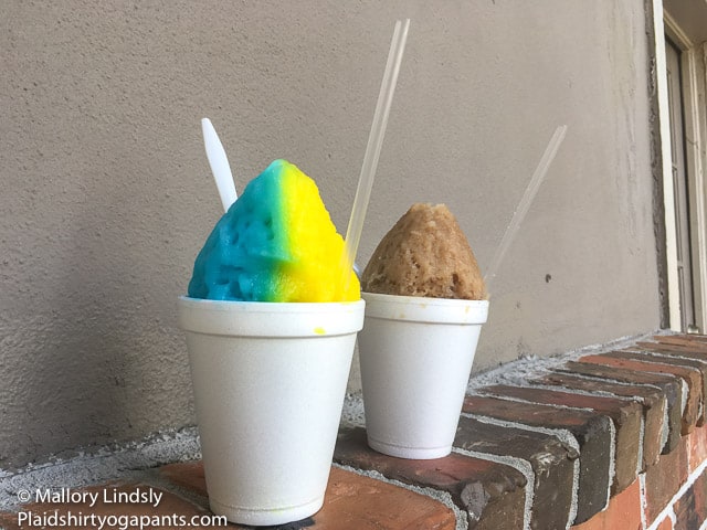 snowballs are perfect for labor day