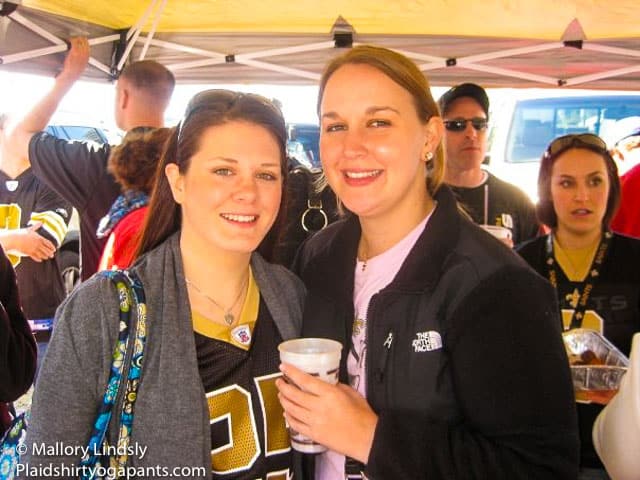 tailgating at a saints game