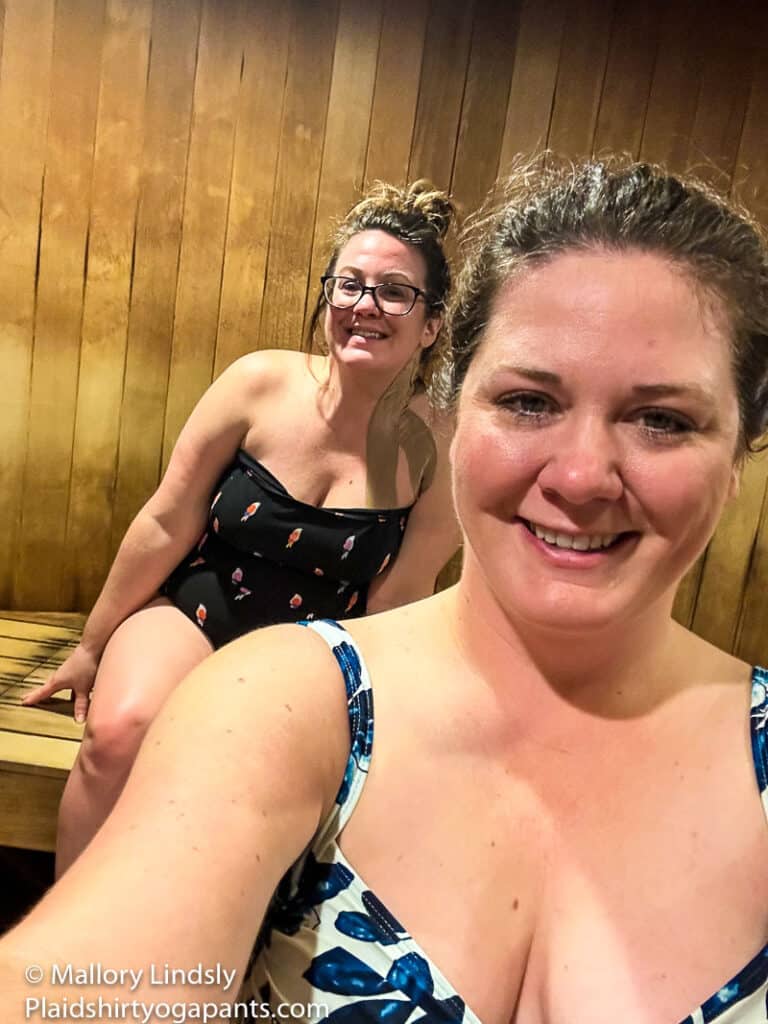 sauna at turquoiseplace